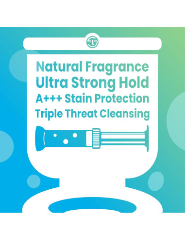 Gel Limpiador de Inodoro Simple Life - 32 Sellos Aroma Floral