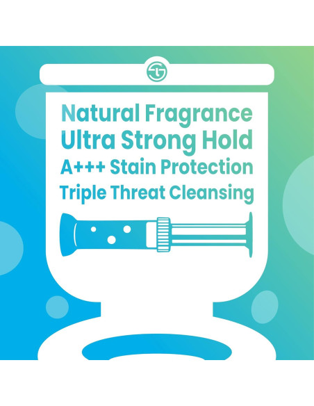 Gel Limpiador de Inodoro Simple Life - 32 Sellos Aroma Floral