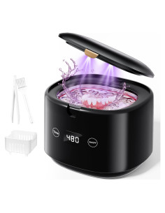 Limpiador Ultrasónico de Retenedores BRNMLD 45kHz 5 Modos Negro