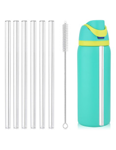 6 Pajitas Reutilizables Tritan Esayendder para Botellas Owala