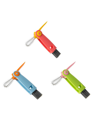 Juego de cepillos de limpieza 3 en 1 Chemimoso - 3 piezas