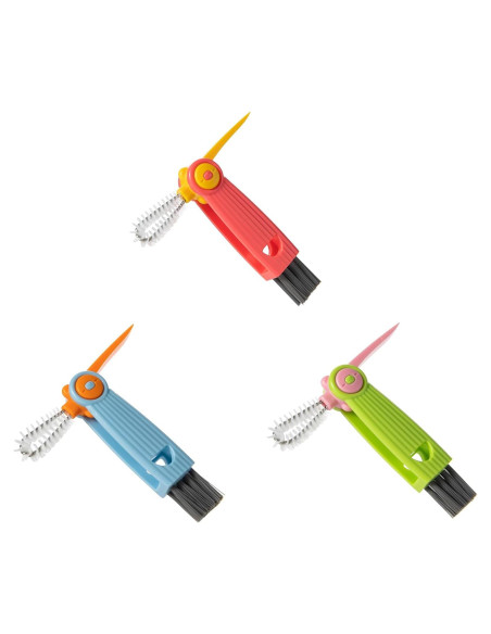 Juego de cepillos de limpieza 3 en 1 Chemimoso - 3 piezas