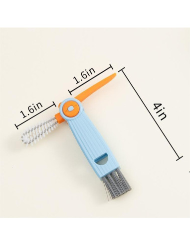 Juego de cepillos de limpieza 3 en 1 Chemimoso - 3 piezas