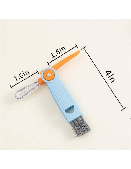 Juego de cepillos de limpieza 3 en 1 Chemimoso - 3 piezas