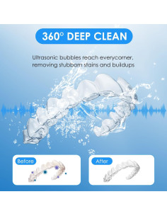 Limpiador Ultrasónico AOUGK 200ML - Limpieza Rápida 3/6 Min 2