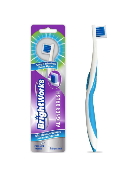 Cepillo para Alineadores BrightWorks - Paquete de 3 Unidades
