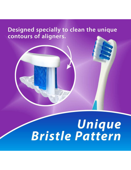 Cepillo para Alineadores BrightWorks - Paquete de 3 Unidades