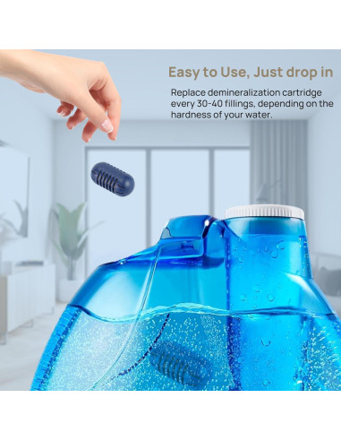 Cartucho de Desmineralización NISHCON para Humidificadores Ultrasónicos - Paquete de 12