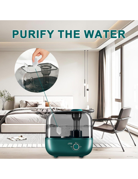 Cartucho Desmineralizador Slirceods para Humidificadores Ultrasónicos - 12 Filtros