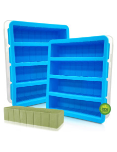 Molde de Mantequilla de Silicona Walfos 2 Piezas Antiadherente