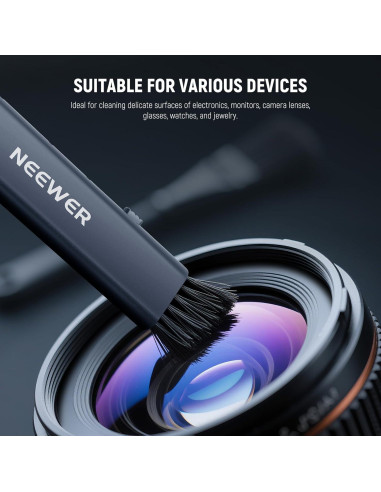 Kit de Limpieza de Lentes NEEWER HM-45 con Bolígrafo y Paño