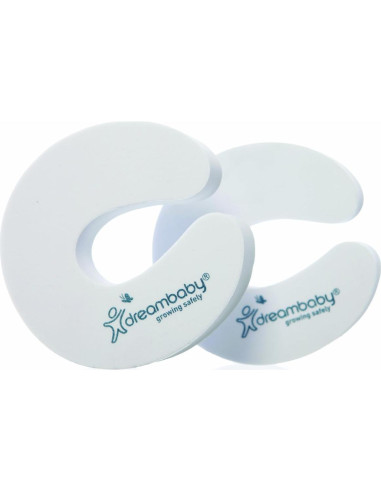Topes de Puerta Dreambaby de Espuma - 2 Piezas Blancos