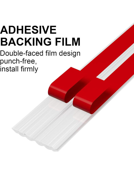 Protector de Esquinas de Pared Elvone 6 CM x 6.1 m Transparente