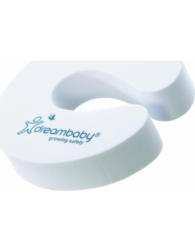 Topes de Puerta Dreambaby de Espuma - 2 Piezas Blancos