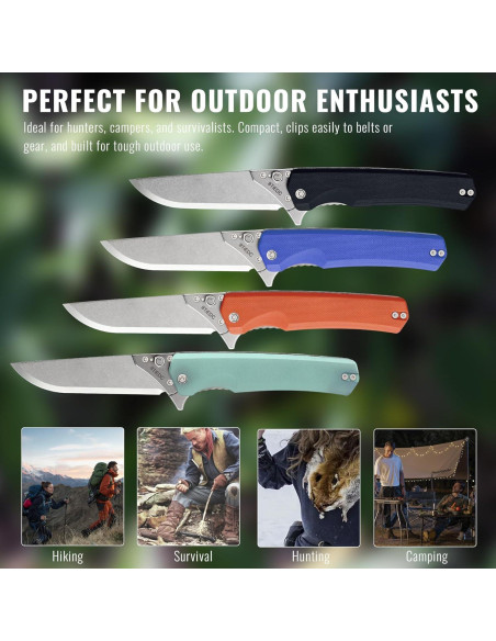 Cuchillo Plegable 9TiEDC T05 con 4 Cuchillas Reemplazables Cuchillo Plegable 9TiEDC T05 con 4 Cuchillas Reemplazables