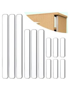 Shappy 44 Pcs Protectores de Puertas y Bordes Transparentes