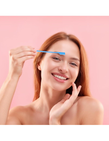 Juego de Cepillos y Peines de Bordes Molain - 5 Piezas Coloridas