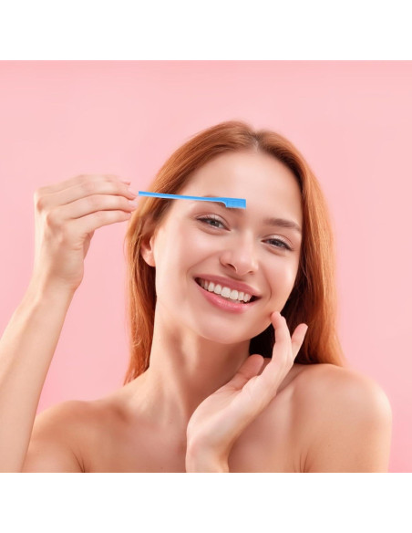 Juego de Cepillos y Peines de Bordes Molain - 5 Piezas Coloridas