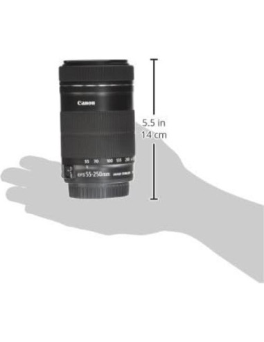 Lente Canon EF-S 55-250mm f/4-5.6 IS STM Telefoto