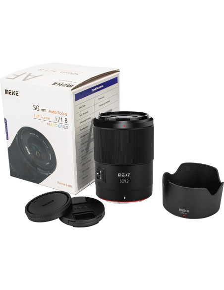 Lente Meike 50mm F1.8 STM para cámaras Nikon Z sin espejo Lente Meike 50mm F1.8 STM para cámaras Nikon Z sin espejo