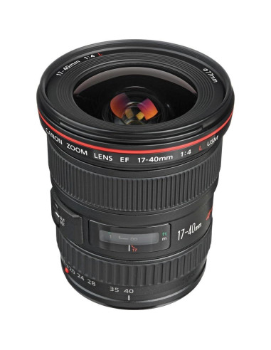 Lente Canon EF 17-40mm f/4L USM + Kit de Filtros y Limpieza