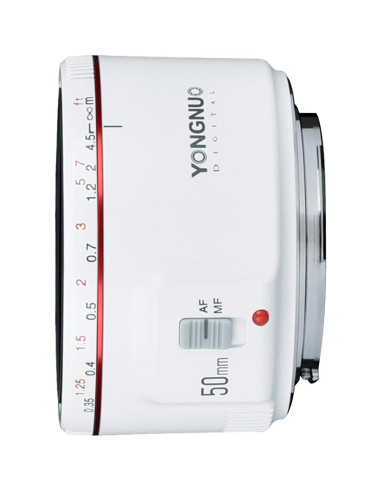 Lente YONGNUO YN50mm F1.8 II para Canon DSLR, Autoenfoque