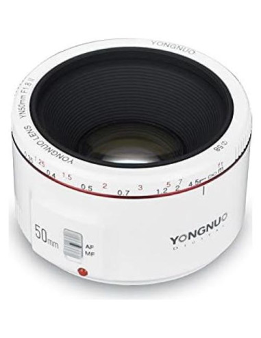 Lente YONGNUO YN50mm F1.8 II para Canon DSLR, Autoenfoque