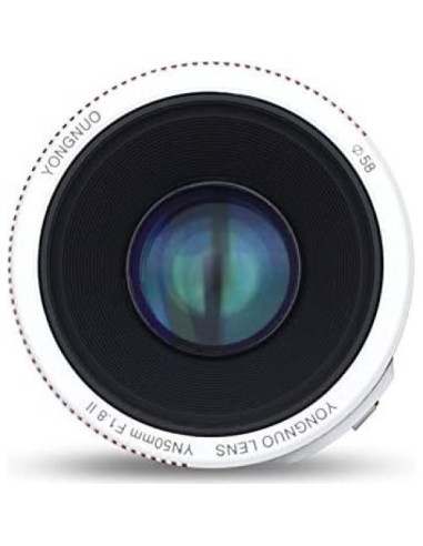 Lente YONGNUO YN50mm F1.8 II para Canon DSLR, Autoenfoque