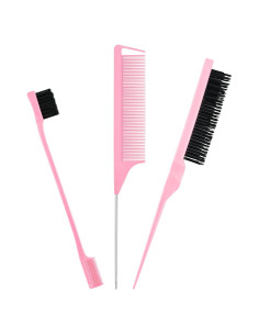 Juego de 3 Peines y Cepillos para Estilizar Cabello Suphouse