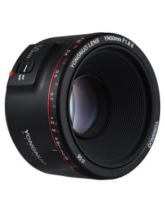 Lente YONGNUO YN50mm F1.8 II para Canon - Enfoque Automático
