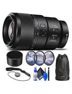 Lente Macro Sony FE 90mm f/2.8 G OSS + Kit de Filtros 62mm