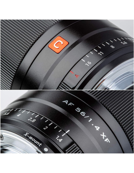 Lente Viltrox 56mm F1.4 Autofocus para Fujifilm X-Mount