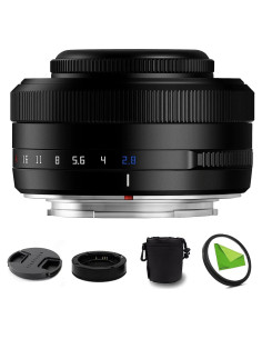 Lente TTArtisan AF 27mm F2.8 para cámaras Fujifilm - Negro