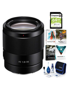 Lente Prime Sony FE 35mm f/1.8 Gran Apertura para Montura E