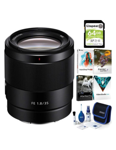 Lente Prime Sony FE 35mm f/1.8 Gran Apertura para Montura E