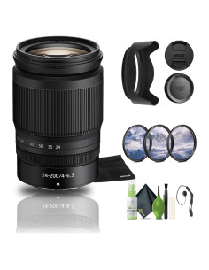 Lente Nikon NIKKOR Z 24-200mm f/4-6.3 VR + Kit de Filtros