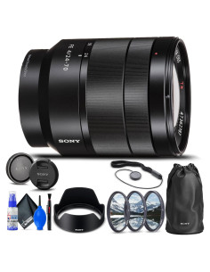 Lente Sony Vario-Tessar T* FE 24-70mm f/4 ZA OSS + Kit de Filtros