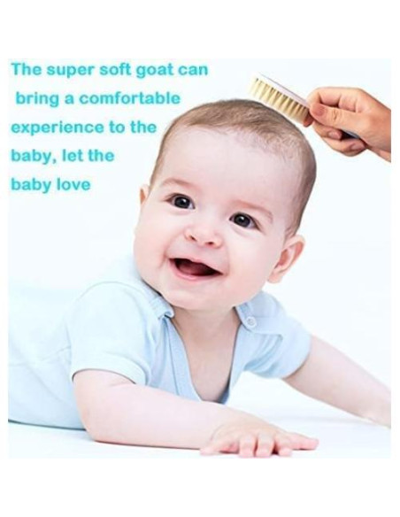 Juego de Cepillo y Peine para Bebés HUAYINGMEI Rosa