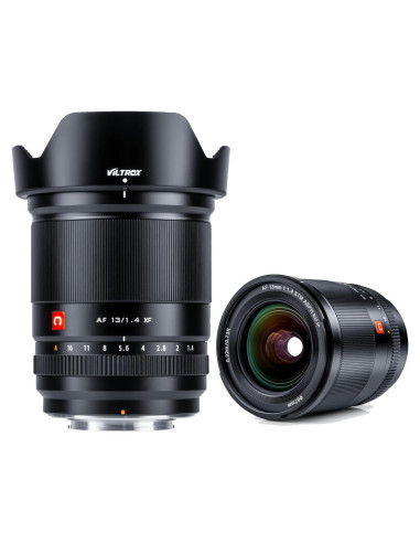 Lente VILTROX AF 13mm F1.4 XF para cámaras Fujifilm APS-C