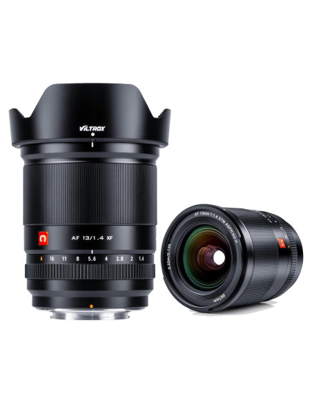 Lente VILTROX AF 13mm F1.4 XF para cámaras Fujifilm APS-C