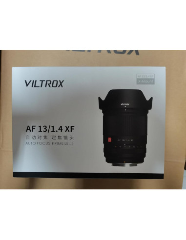 Lente VILTROX AF 13mm F1.4 XF para cámaras Fujifilm APS-C