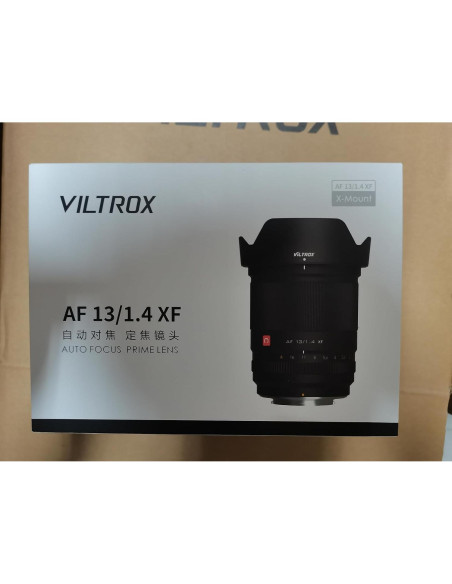 Lente VILTROX AF 13mm F1.4 XF para cámaras Fujifilm APS-C