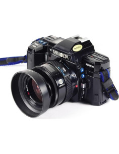 Cámara SLR de película Minolta 7000 35mm con lente zoom 2