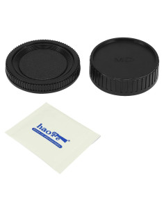 Kit de tapa de cuerpo y lente trasera Haoge para Minolta MD
