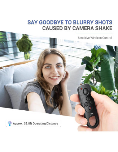 Control Remoto Inalámbrico JJC para Fujifilm X100VI X-T5 X-T4