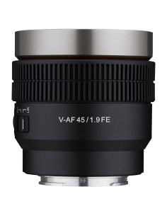 Lente Cine Samyang V-AF 45mm T1.9 Auto Enfoque para Sony E