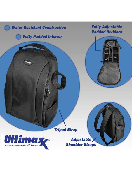 Lente Telefoto Zoom Ultimaxx 420-800mm f/8.3-16 para Canon Lente Telefoto Zoom Ultimaxx 420-800mm f/8.3-16 para Canon