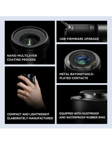 Lente Gran Angular YONGNUO YN23MM F1.4 para Nikon Z