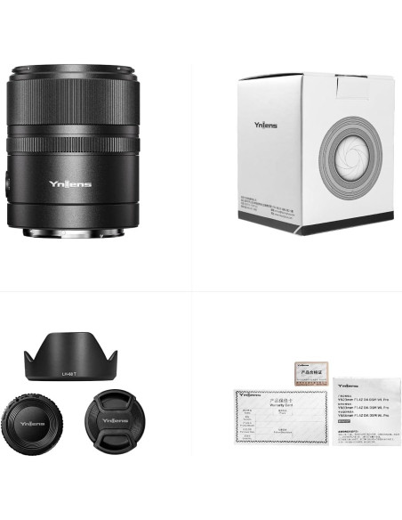 Lente Gran Angular YONGNUO YN23MM F1.4 para Nikon Z Lente Gran Angular YONGNUO YN23MM F1.4 para Nikon Z