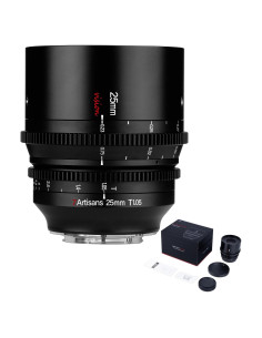 Lente de Cine 7artisans 25mm T1.05 para Cámaras Sony E-Mount